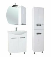 Товар: Шкаф пенал Bellezza Глория 40 R 4629505711011 Белый - фото 2 Шкаф пенал Bellezza Глория 40 R 4629505711011 Белый — фото 2, Мебель для ванной