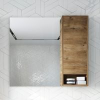 Товар: Комплект мебели для ванной STWORKI Карлстад 90 427908 подвесной Дуб рустикальный - фото 3 Комплект мебели для ванной STWORKI Карлстад 90 427908 подвесной Дуб рустикальный — фото 3, Мебель для ванной