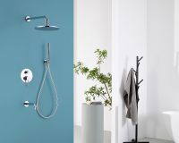 Душевая система Abber Wasser Kreis AF8117 Хром — фото 2, Встраиваемые душевые комплекты