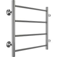 Водяной полотенцесушитель Terminus Аврора П4 500х500 бп320 4670078543943 Хром, боковое подключение, G 1" НР — фото 1, Водяные полотенцесушители