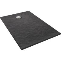 Душевой поддон из искусственного камня Jacob Delafon Tolbiac 140x90 E6D333RU-NGM Черный матовый — фото 1, Душевые поддоны из искусственного камня