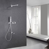 Душевая система Abber Rund Хром арт-AF8717 — фото 2, Встраиваемые душевые комплекты