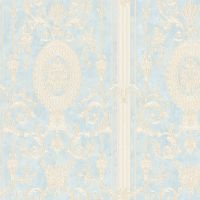 Обои Bernardo Bartalucci Cesara Флизелин (1,06*10,05) Голубой, Орнамент арт-5008-3 — фото 4, Обои