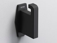 Крючок для полотенец Sonia Luce 182497 Черный матовый — фото 2, Крючки для полотенец