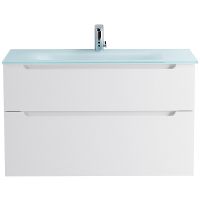 Тумба под раковину BelBagno Etna-H60 80 ETNA-H60-800-2C-SO-BL-P подвесная Bianco Lucido — фото 14, Тумбы под раковину