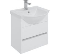 Тумба под раковину Aquanet Сидней 60 243667 подвесная Белая — фото 6, Мебель для ванной