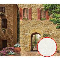 Фреска Ortograf Городской пейзаж 30280 Фактура флок FLK Флизелин (3,1*2,7) Бежевый, Город арт-30280 (флок FLK) — фото 1, Фрески