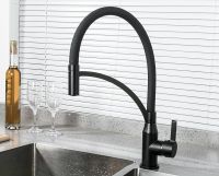 Смеситель для кухни Frap F4552-6 Черный матовый — фото 8, Смесители для кухни