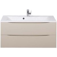 Тумба под раковину BelBagno Marino 100 MARINO-1000-2C-SO-CO-P подвесная Crema Opaco — фото 1, Тумбы под раковину