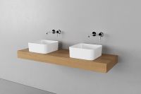 Столешница под раковину Velvex Unique Unit 140 st.UNI.140-67 Дуб французский — фото 4, Столешницы под раковину