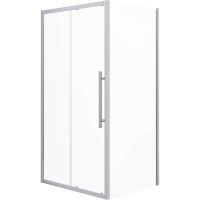 Душевой уголок Esbano Flex 120x90 ESOGF129PSC профиль Хром стекло прозрачное — фото 1, Прямоугольные душевые уголки