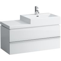 Тумба под раковину Laufen Case for Living City 100 4.0128.2.075.463.1 подвесная Белая матовая — фото 1, Тумбы под раковину