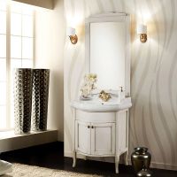 Товар: Зеркало Cezares Lorenzo 65 LOR70/03.03 Bianco Patinato - фото 2 Зеркало Cezares Lorenzo 65 LOR70/03.03 Bianco Patinato — фото 2, Зеркала в ванную комнату