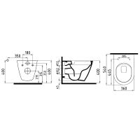 Товар: Унитаз биде beWash Alesta ALKA054H1VE0W5SZ0 подвесной Белый глянцевый с сиденьем Микролифт - фото 3 Унитаз биде beWash Alesta ALKA054H1VE0W5SZ0 подвесной Белый глянцевый с сиденьем Микролифт — фото 3, Унитазы