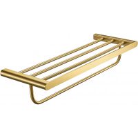 Полка для полотенец Milacio Ultra MCU.965.GD Брашированное золото — фото 1, Полки для полотенец