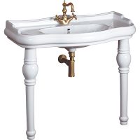 Раковина Migliore Bella 100 20600 Белая — фото 2, Раковины подвесные