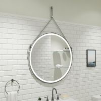 Зеркало Континент Millenium D 800 ЗЛП1706 с подсветкой Белое с сенсорным выключателем — фото 7, Зеркала в ванную комнату