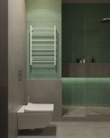 Электрический полотенцесушитель EWRIKA Сафо АС3 80х50 E Белый — фото 4, Электрические полотенцесушители