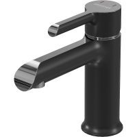 Смеситель для раковины Grossman Alba 510.K35.06.100/210 Черный Хром — фото 1, Смесители для раковины