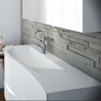 Тумба с раковиной Burgbad Sinea 2.0 120 SFFQ121L F2800 G0165 C0001*1 подвесная Белая — фото 4, Мебель для ванной