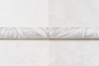 Обои Артекс Хлоя 10708-01 Винил на флизелине (1,06*10,05) Белый, Листья — фото 5, Обои для стен