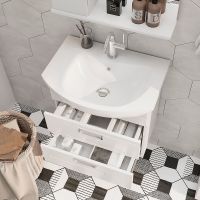 Тумба под раковину Volna Joli 70.2Y tpJOLI70.2Y-01 подвесная Белая — фото 5, Тумбы под раковину