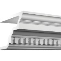 Карниз Европласт 4.31.202 2000x171x248 мм — фото 1, Фасадный декор