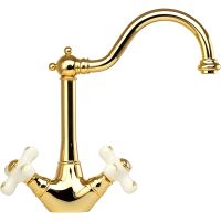 Смеситель для кухни Migliore Provance 18281 Золото — фото 2, Смесители для кухни