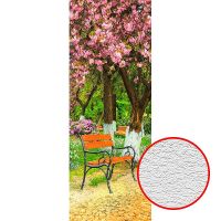 Фотообои Divino L-036 Фактура песок Винил на флизелине (1*2,7) Разноцветный, Деревья — фото 1, Обои для стен