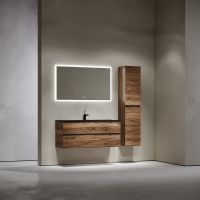 Тумба под раковину Sancos Urban 120 UR120-1ECH подвесная Дуб чарльстон — фото 12, Тумбы под раковину