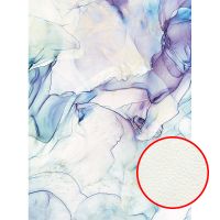 Фреска Ortograf Fluid art 34048 Фактура флок FLK Флизелин (2*2,7) Розовый/Голубой/Фиолетовый, Абстракция арт-34048 (флок FLK)