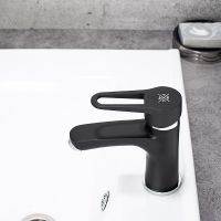 Смеситель для раковины Ростовская Мануфактура Сантехники SL77BL-001F Черный — фото 10, Смесители