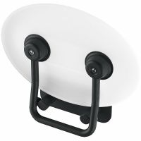 Сиденье для душа Ravak Ovo P II Opal/Black B8F0000057 Прозрачно-белое Черное — фото 2, Сиденья