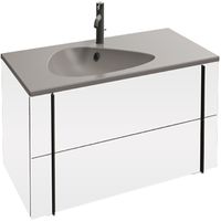 Тумба под раковину Jacob Delafon Nouvelle Vague 80 EB3030-G1C подвесная Белый лак — фото 1, Тумбы под раковину