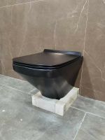 Унитаз Esbano Onix ESUPONIXBM подвесной Черный матовый с сиденьем Микролифт — фото 2, Подвесные унитазы