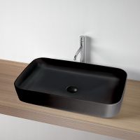 Раковина-чаша Kerasan Tribeca 70 460231 Черная матовая — фото 3, Раковины