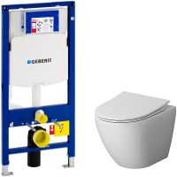 Комплект унитаза Niagara Vista NG-9301 с инсталляцией Geberit Duofix Sigma UP320 111.300.00.5 с сиденьем Микролифт — фото 1, Комплекты унитаз + инсталляция