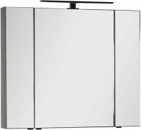 Зеркальный шкаф Aquanet Эвора 100 182998 Дуб антик — фото 2, Зеркальные шкафы в ванную