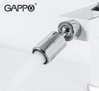 Смеситель для биде Gappo G17-8 G5017-8 Белый Хром — фото 6, Смесители для биде