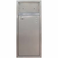 Ведро для мусора Nofer 14103.S Матовая нержавеющая сталь — фото 1, Мусорные ведра