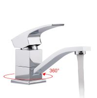 Смеситель для раковины Gappo G07 Хром арт-G4507 — фото 2, Смесители для раковины