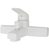 Товар: Смеситель для ванны Orange OneLife P02-100w Белый - фото 6 Смеситель для ванны Orange OneLife P02-100w Белый — фото 6, Смесители