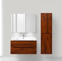 Зеркальный шкаф BelBagno 80 SPC-2A-DL-BL-800 с подсветкой Сатин — фото 9, Мебель для ванной