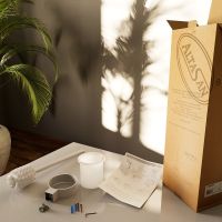 Ершик для унитаза Altasan Лотос Белый матовый арт-ЛТ90БМ — фото 3, Ершики для унитаза