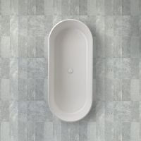 Ванна из искусственного камня Abber Stein 170x75 AS9607 без гидромассажа — фото 3, Ванны из искусственного камня