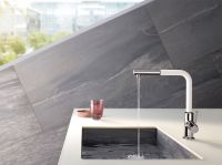 Товар: Смеситель для кухни Kludi L-Ine 408519375 Белый Хром - фото 3 Смеситель для кухни Kludi L-Ine 408519375 Белый Хром — фото 3, Смесители