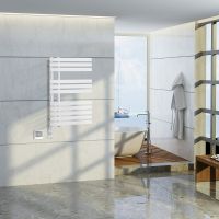 Электрический полотенцесушитель Boheme Venturo 721-MW Белый матовый — фото 2, Электрические полотенцесушители