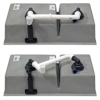 Кухонная мойка Blanco Subline 480/320-U 523584 Антрацит — фото 3, Кухонные мойки