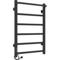 Электрический полотенцесушитель Laris Прайм ЧКЧ П6 400x600 L 73207592 Черный муар — фото 1, Электрические полотенцесушители