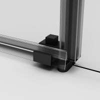 Душевой уголок AM.PM X-Joy 120х90 W94G-403-12090-BТ профиль Черный матовый стекло прозрачное — фото 12, Прямоугольные душевые уголки